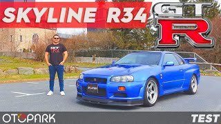 Nissan Skyline R34 GTR  300000 Abone Özel  TEST [upl. by Louie]