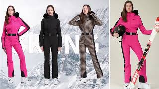 Womens One Piece Ski Jumpsuits amp Ski Onesies Retro Overalls Ski Suits [upl. by Margo]