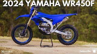 2024 Yamaha WR450F The Perfect Bike for Enduro and Trail Riding  More Powerful and Lighter Engine [upl. by Nosle777]