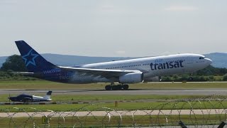 Air Transat A330 Azores Glider at Manchester [upl. by Jacques]