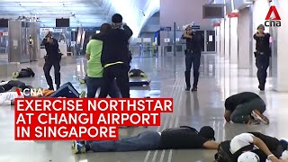 Exercise Northstar at Singapores Changi Airport [upl. by Urbana]