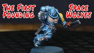 How To Paint Space Wolves Assault Intercessors [upl. by Rory]