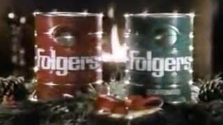 FOLGERS  1986 quotPeter Comes Home for Christmasquot Commercial [upl. by Muhcan41]