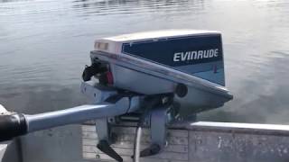 1985 Evinrude 15hp outboard [upl. by Brag388]