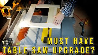 Will This Upgrade Bring New Life to My Jobsite Table Saw A Look at the Incra Miter Express [upl. by Nnylyma345]