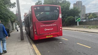 488 Bus Route Enviro 200 YX12 ABF 37651 [upl. by Einamrej287]