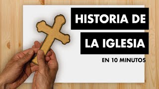 HISTORIA DE LA IGLESIA EN CASI 10 MINUTOS [upl. by Charmane]