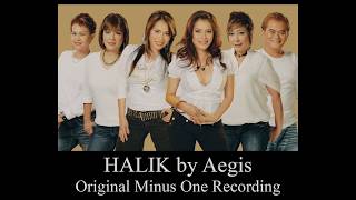 Aegis  Halik Original Minus One  Karaoke [upl. by Carie377]