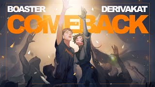 COMEBACK  Derivakat x Boaster  FNATIC 2024 Anthem Official Lyric MV [upl. by Inek722]