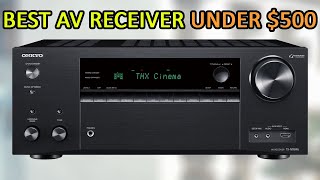 Top 5 Best AV Receiver Under 500 2023 [upl. by Eiaj]