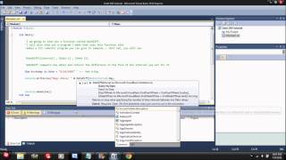 Visual Basic Tutorial  DateDiff Function [upl. by Yenhoj]