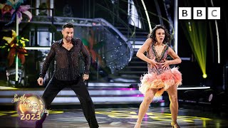 Amanda Abbington and Giovanni Pernice Salsa to Oye by Gloria Estefan ✨ BBC Strictly 2023 [upl. by Dloraj551]