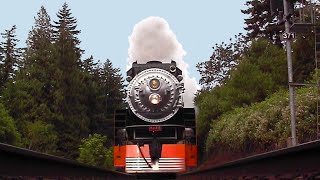 What It Looks Like To Get Hit By A Giant Steam Train As It Thunders Over the Camera at High Speed [upl. by Neiman]