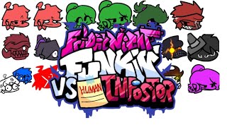 FNF VS Human Impostor V2 FULL OST Friday Night FunkinFNF MODFULL ALBUM [upl. by Elkraps]