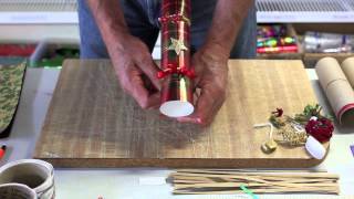 How to Decorate your Christmas Cracker by Olde English Crackers [upl. by Ecart]