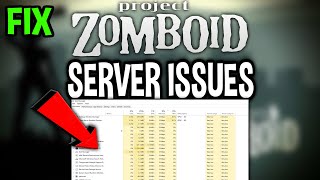 Project Zomboid – How to Fix Cant Connect to Server – Complete Tutorial [upl. by Eitirahc22]