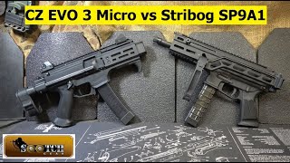 CZ EVO 3 S2 Micro vs Stribog SP9A1 Gen 2 [upl. by Kidd]