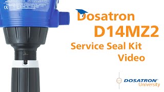 Dosatron D14MZ2 Service  Seal Kit [upl. by Hodgson]