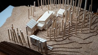 Architecture Model Making Tutorial Using a Real Project [upl. by Caneghem]