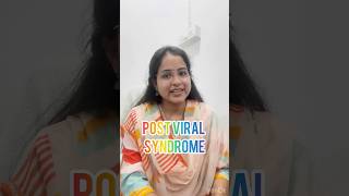 Post Viral Syndrome joint pains joint stiffness drmallika youtube trending [upl. by Brackely]