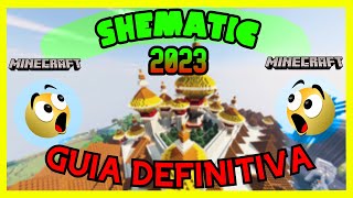 🤯Como construir con schematic en Minecraft │Guia DEFINITIVA 2023 Schematic Minecraft AztekitaMC [upl. by Loutitia]