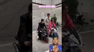 MOTOR MINI KEREN BISA BONCENGAN  automobile funny rider smartphone sportsbike superbike [upl. by Amehr]