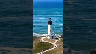 Yaquina Head Lighthouse Oregon Pacific Coast 🌊🇺🇸 oregon travel hiking [upl. by Stevens]