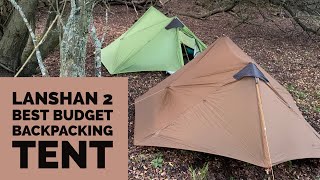 3F UL Lanshan 2  4 Seasons  Tent Review  Ultralight Backpacking Gear camping wildcamping [upl. by Dicks]