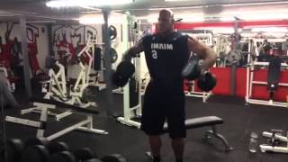 30kg lateral raise warm up [upl. by Arelc]