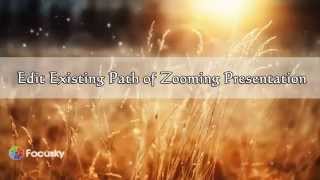 Focusky Tutorial How to Edit Existing Path of Zooming Presentation [upl. by Ariem]