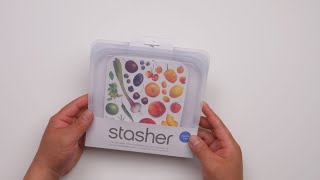 Stasher Sandwich Bag Review [upl. by Ecnarepmet]