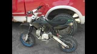 125cc DIRTBIKE FOR SALE and TRASH WARS [upl. by Harmon149]