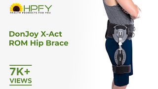 How to Put On DonJoy Defiance Custom Knee Brace [upl. by Salokkin]