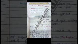 CBSE Class 9 History Chapter 1 The French Revolution Notes  handwritten notes shorts ytshorts [upl. by Uhsoj658]