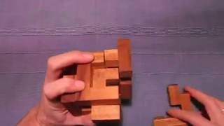 Lösung des HolzwürfelPuzzles quotMasterCubequot der Firma Siebenstein [upl. by Rednav]