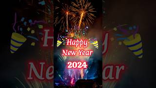 Happy New Year 2024 🥳 WhatsApp Status whatsappstatus shorts ytshorts newyear [upl. by Nnylrefinnej]