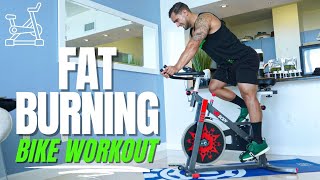 Stationary Bike Workout  Fat Burning Tabata HIIT Cardio Indoor Cycling [upl. by Kirtap]