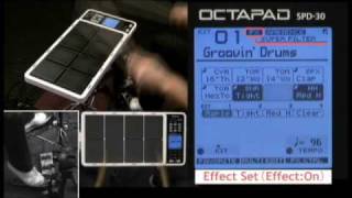 OCTAPAD SPD30 Expanded Examples Vol1 [upl. by Yralam]