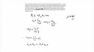 Intertemporal Choice  ECON 10A [upl. by Yahsat]