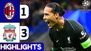 Liverpool vs AC Milan 31  All Goals amp Extended Highlights  UEFA Champions League 2425 [upl. by Ruth]