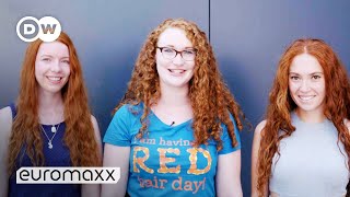 Redhead Days 2019 A Festival for The Worlds Most Rare Hair Color  DW Euromaxx [upl. by Airbas]