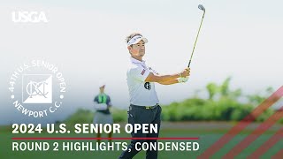 2024 US Senior Open Highlights Round 2 Condensed [upl. by Ahsen791]