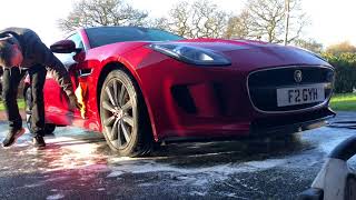 Washing and Driving My F Type [upl. by Vano]