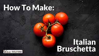 Italian Style  Bruschetta Recipe  Easy Snack in 1 Min  Chef Poonam Bindra [upl. by Yrolam747]