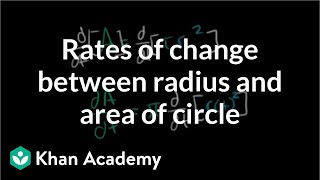 Related rates intro  Applications of derivatives  AP Calculus AB  Khan Academy [upl. by Juan]