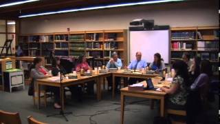 Rhinebeck Board of Education meeting 42214 [upl. by Sitruk]