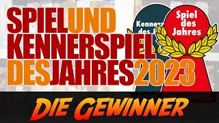 Spiel des Jahres amp Kennerspiel des Jahres 2023 Gewinner [upl. by Notelrahc]