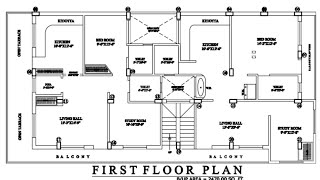 66X33 North Facing House Plan CivilengineerManoranjankumar [upl. by Berky389]