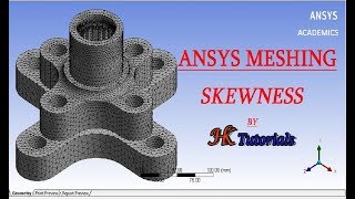 12 ANSYS MESHINGSkewness [upl. by Mercer]