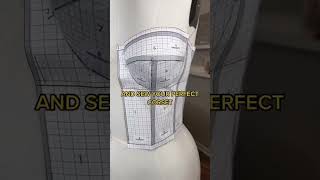 Readytouse bustier corset pattern wwwDressmakingAcademy diy sewing pattern corset shorts [upl. by Eire935]